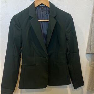 Express Black Blazer Tailored Suit Jacket